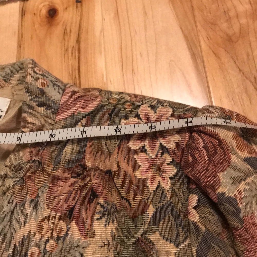 Vintage floral jacket. - Picture 12 of 13